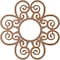 Ekena Millwork Cohen Wood Fretwork Pierced Ceiling Medallion, Wood (Paint Grade), 38"OD x 13"ID x 3/8"T CMWP38X38X0375COMF - alternate 2